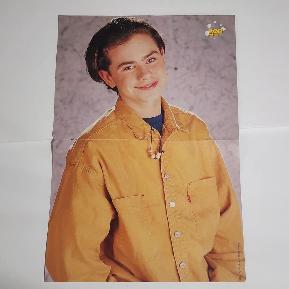 Rider Strong Eddie Furlong Aaron Jackson centerfold vintage clipping 1990s 11x16